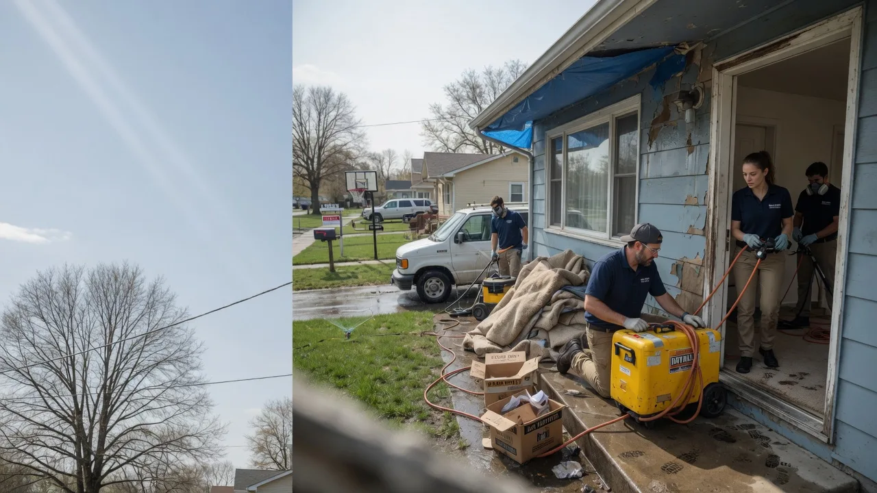 Basement Flood Cleanup in Deweese, NE near me